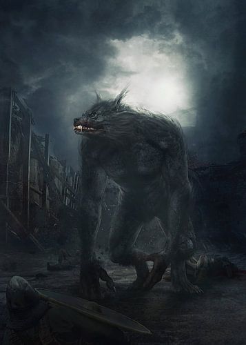 Le sombre dans la nuit