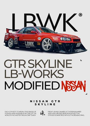LBWK Nissan GT-R Skyline