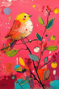 Vogelmalerei von ARTEO Gemälde