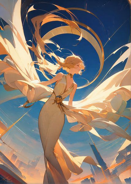 Celestial Ascendance by atiq art
