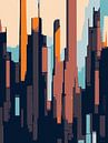 Torenflat. (City-Art) van SydWyn Art thumbnail