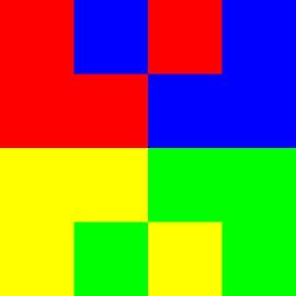 4x4 in 16 | Morphing | UFO-rm | V=048-02 | P #01