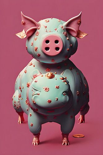 Lustiges Schwein