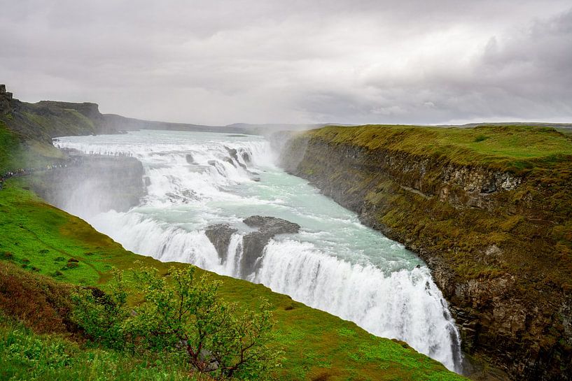 Gullfoss waterfall - Iceland's golden power by Paysages urbains - Rick Van der Poorten Photography