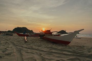 Terug van de zee