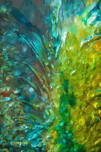 Geel over Groen voor Blauw. 