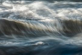 Wavy sea Opal Coast by Peter Poppe