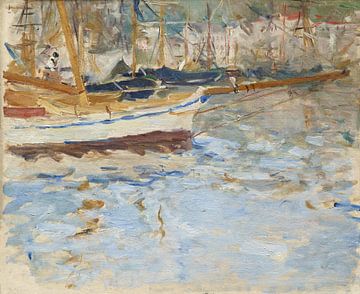De haven van Nice, Berthe Morisot