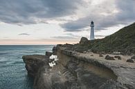 Castle Point Vuurtoren Nieuw-Zeeland van Tom in 't Veld thumbnail