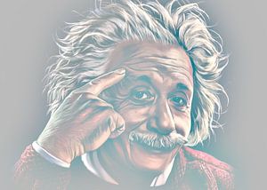 Albert Einstein van Hesti Azzafira