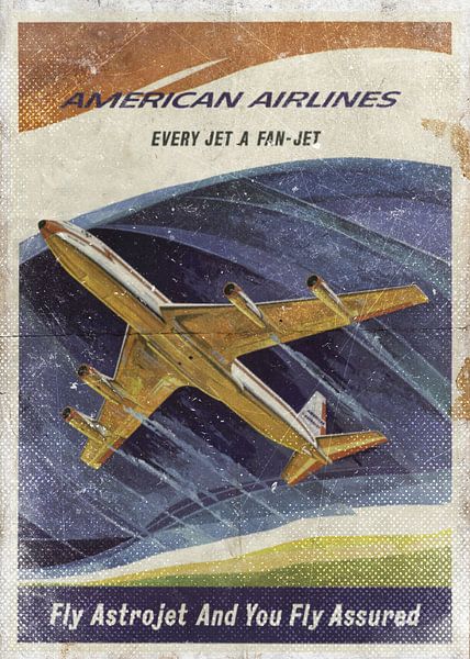 American Airlines Fly Astrojet &amp; You Fly Assured von Gunawan RB