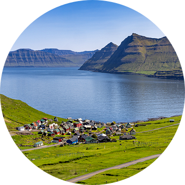 Landschap van de Faeröer eilanden 2 van Adelheid Smitt