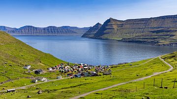 Landschap van de Faeröer eilanden 2 van Adelheid Smitt