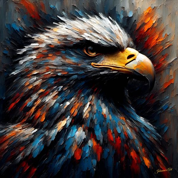 Artistic Native American Art 21 by Johannas Art Creations