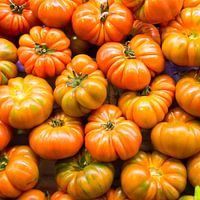 tomaat, rood, groente, fruit, markt