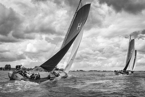 Heerenveen skûtsje in pursuit
