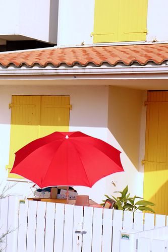 Sonnenschirm in der Sonne