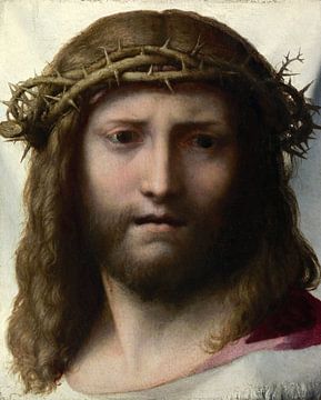 Correggio, Tête du Christ
