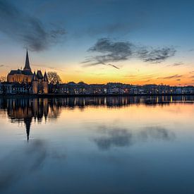 Cityfront Kampen am Abend von Fotografie Ronald