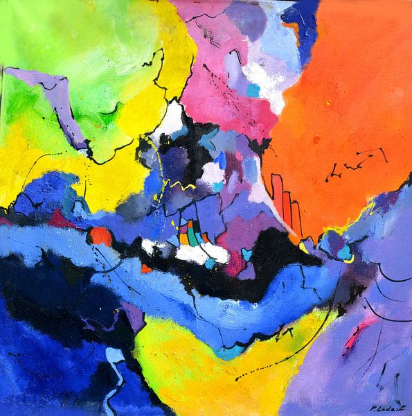 Zonsondergang van pol ledent