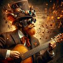 man plays guitar by Bernhard Karssies thumbnail
