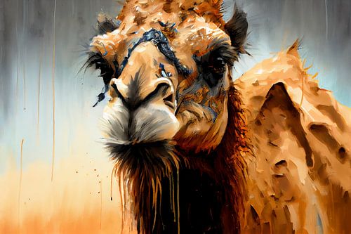 Portrait of a camel