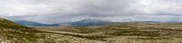 panorama Norwegian mountains
