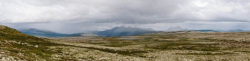 panorama Norwegian mountains