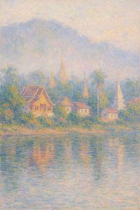 Luang Prabang Morning Mist – Reflections on the Mekong