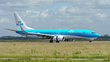 KLM Boeing 737-800 Passagierflugzeug.