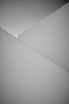 Lijnenspel van architectuur in tinten grijs van Jenco van Zalk