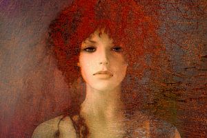 Lady in red