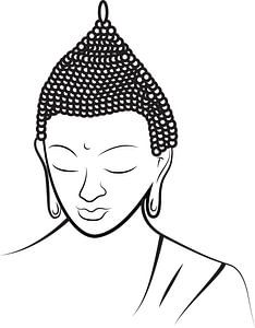 Bouddha dessiné
