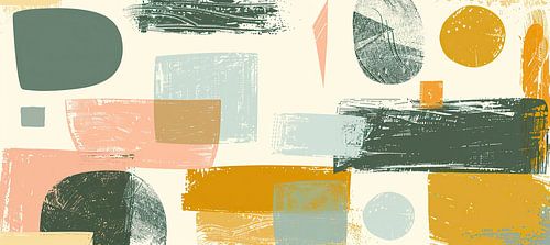 Bauhaus Japandi Abstrait | Japandi