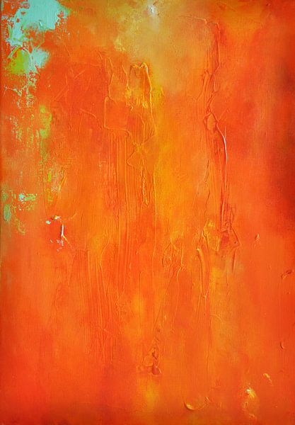 Orange Burst von Maria Kitano