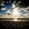 Zonsondergang aan de Nederlandse kust | Natuurfotografie van Diana van Neck Photography
