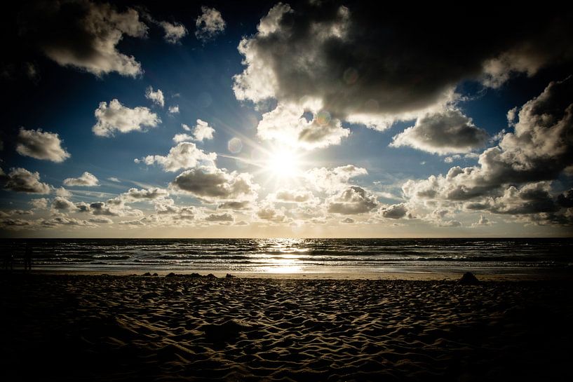 Zonsondergang | Strand Callantsoog, Nederland  | Natuur- en Landschaps van Diana van Neck Photography
