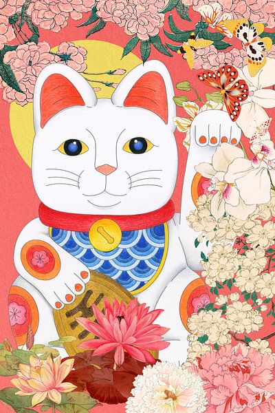Maneki Neko by Marja van den Hurk