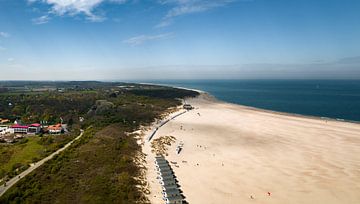 The beach of Vrouwenpolder in spring 2
