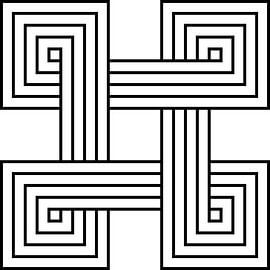 Crossing | 2x2 | N=05 | L=1:3 | V=03 | Gap=17 von Gerhard Haberern