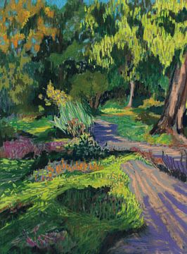 Light in the Botanical Garden by Marjet Visscher