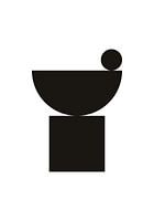 Minimalistische en abstracte kunst poster - MCM III