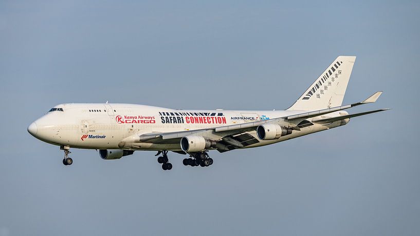 MartinAir Cargo Boeing 747-400F Frachtflugzeug. von Jaap van den Berg