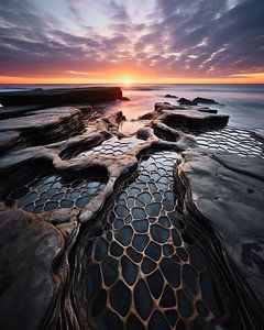 Formen der Natur am Meer