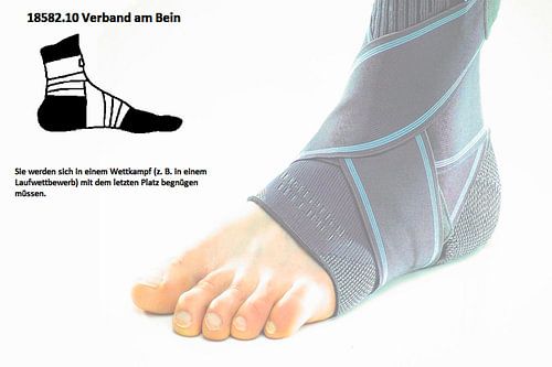 Verband om been 18582.10