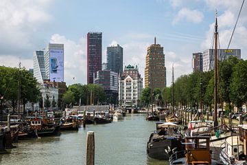 The Old Harbour in Rotterdam by MS Fotografie | Marc van der Stelt