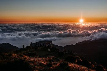 Sunrise on the Pico de Arieiro