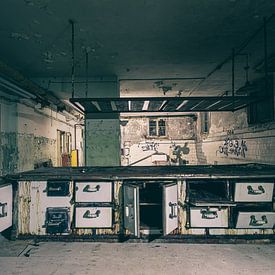 Lost Places Hotel Kitchen by Andreas Friedle