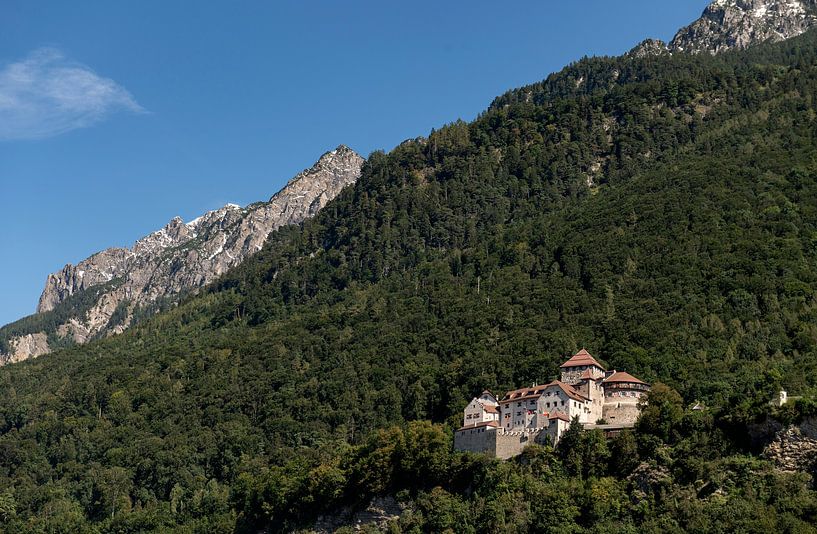 Vaduz Liechtenstein Vaduz castle van Richard Wareham