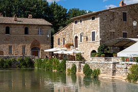 Bagno Vignoni (1) von Jolanda van Eek en Ron de Jong